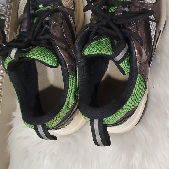 Dior homme green silver sneakers size 38 us 8 - Picture 15 of 17